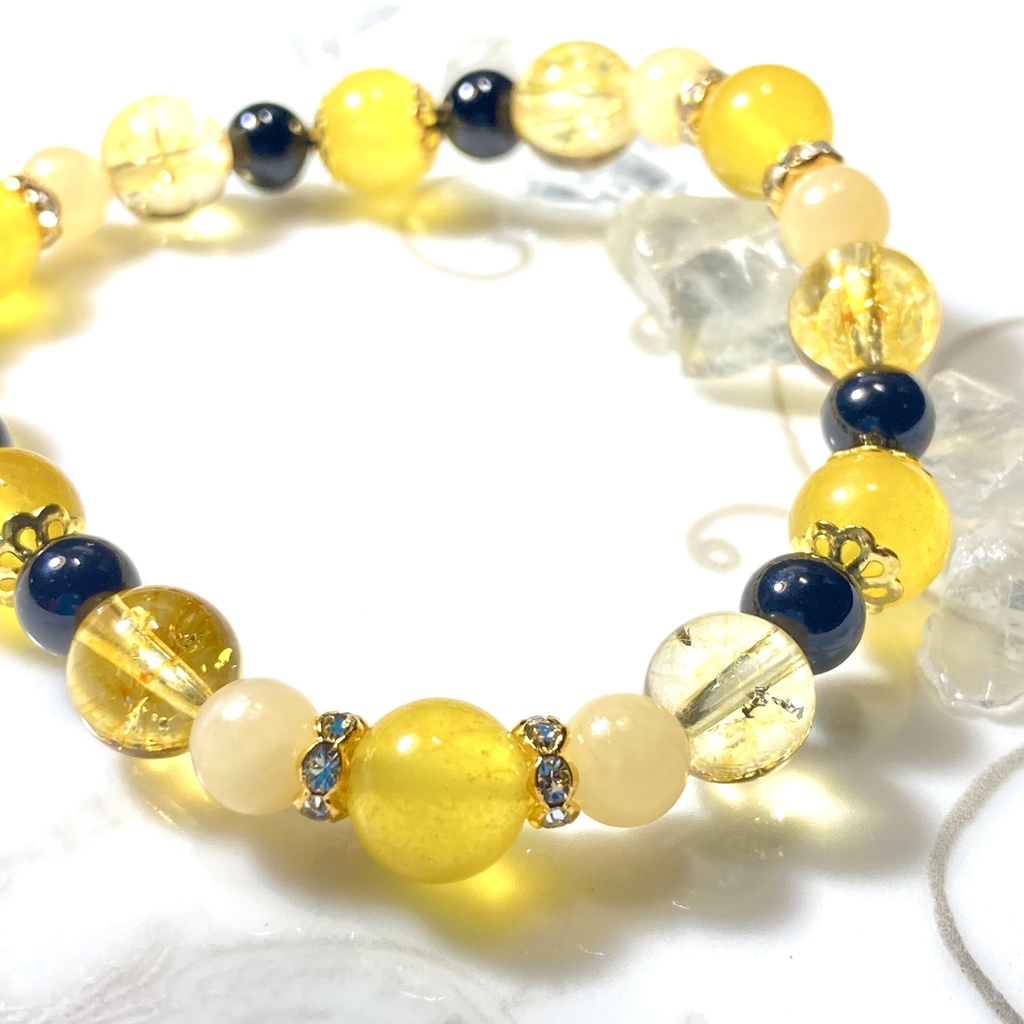 ハリポタ イメージカラー 天然石ブレスレット