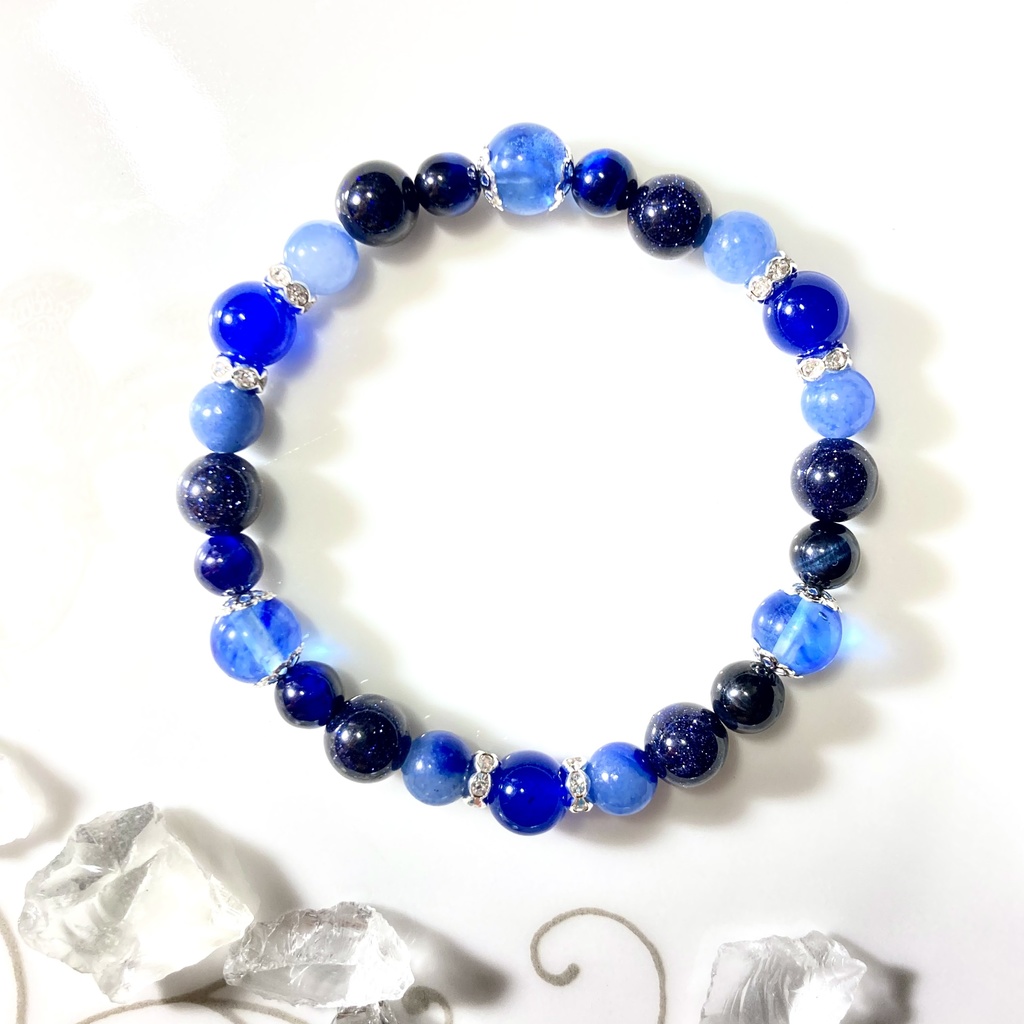 ハリポタ イメージカラー 天然石ブレスレット