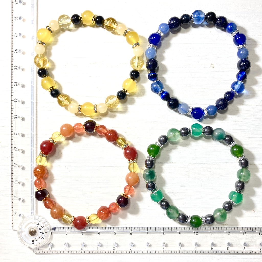 ハリポタ イメージカラー 天然石ブレスレット