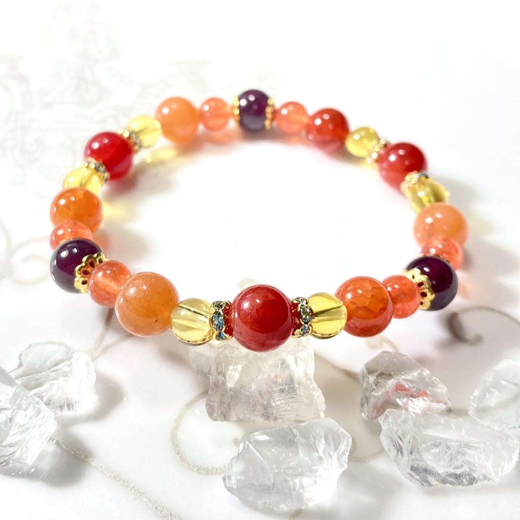 ハリポタ イメージカラー 天然石ブレスレット