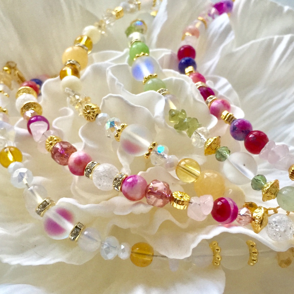 鶴丸国永イメージ 天然石ブレスレット