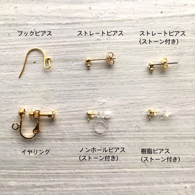 秋色 紅葉ピアスorイヤリング