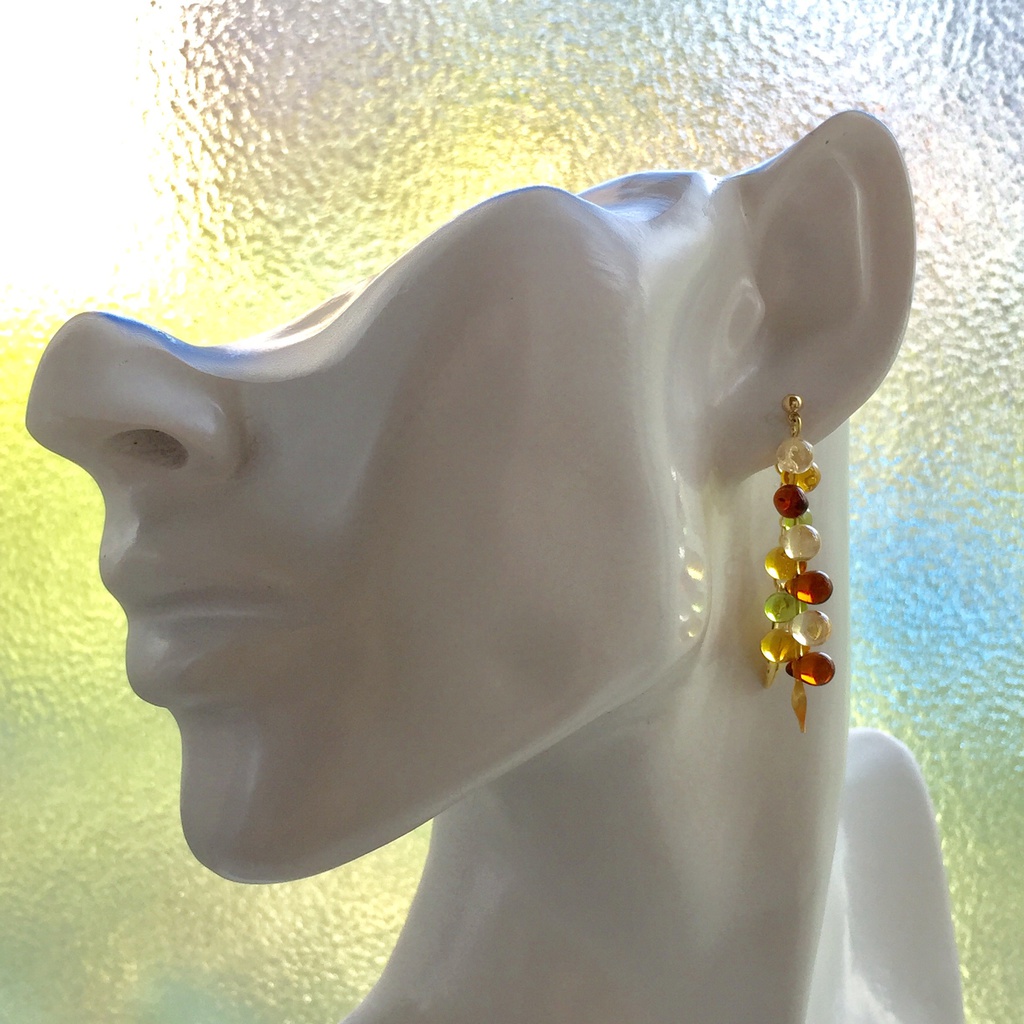 秋色 紅葉ピアスorイヤリング