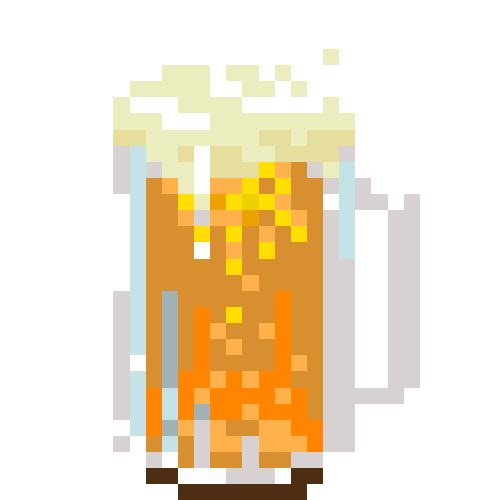 ピクスク用アバター【ビール】