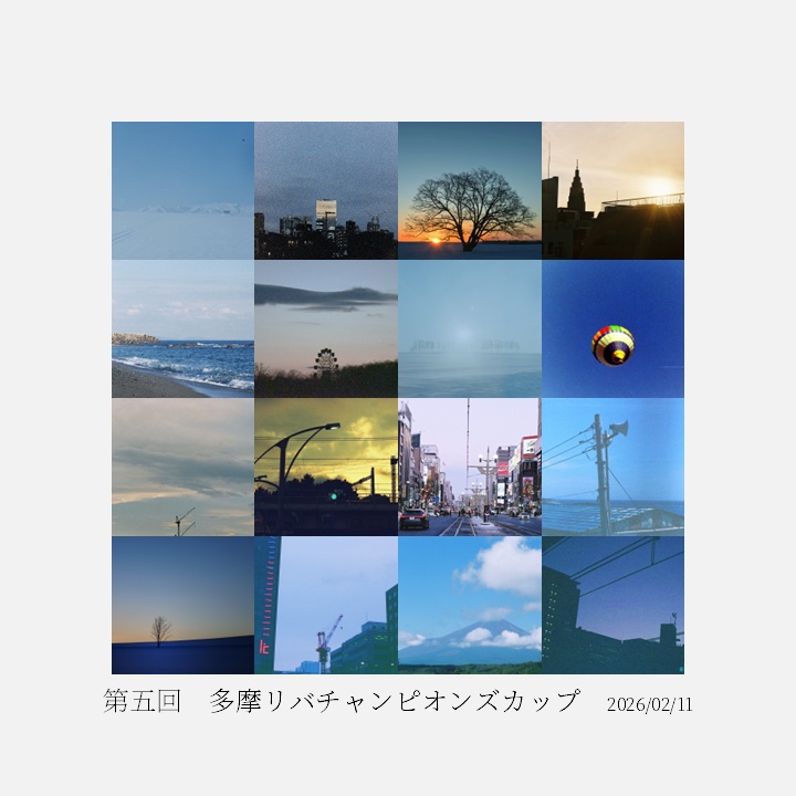 第五回多摩リバチャンピオンズカップ記録集