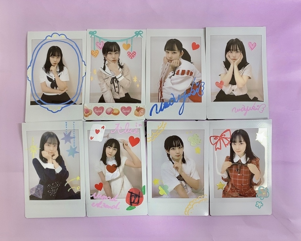 ランダムチェキ11枚セット(1枚おまけ)