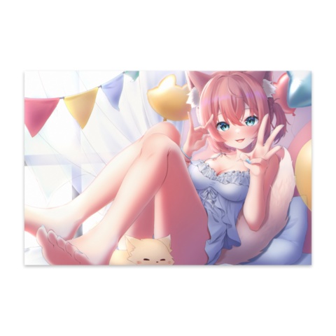 3万人記念グッズ5点セット+直筆サイン(ポストカード)