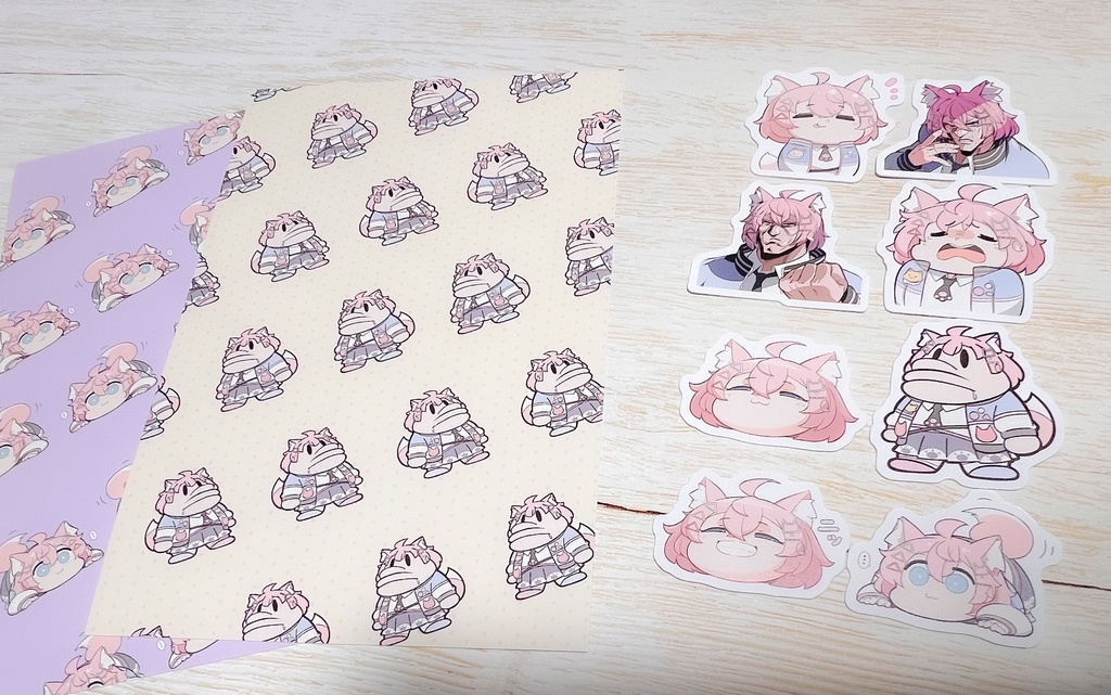 shorts約5ヶ月継続達成記念グッズ🍊