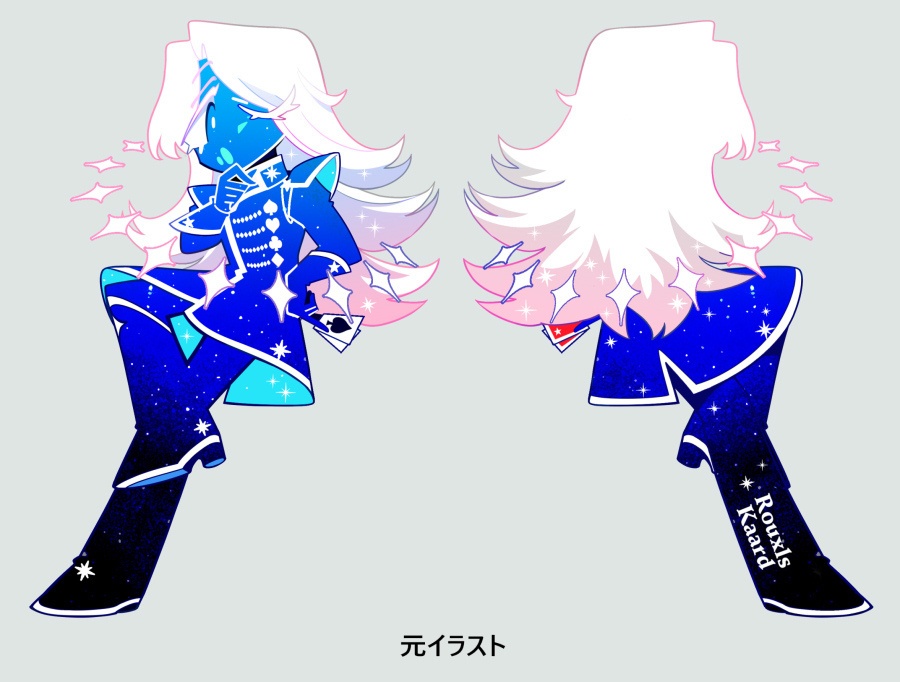 ルールノーのグリッターオイルアクキー