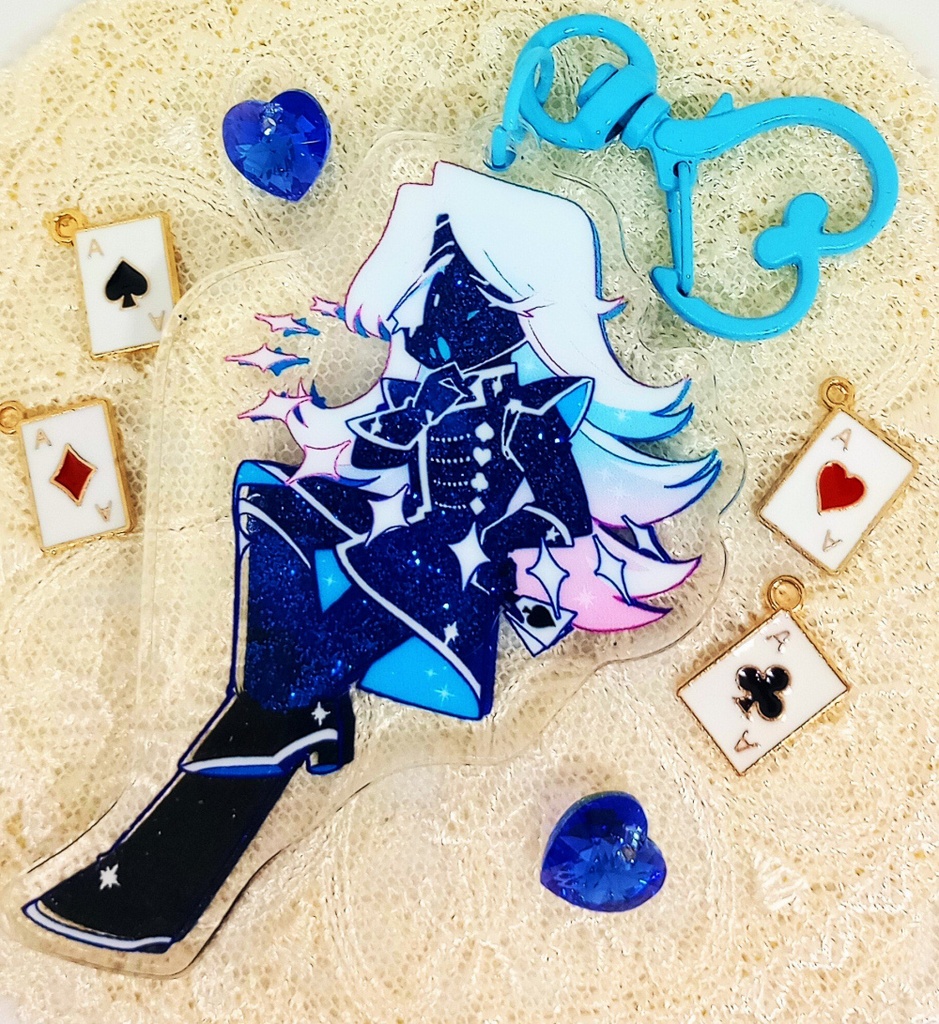 ルールノーのグリッターオイルアクキー