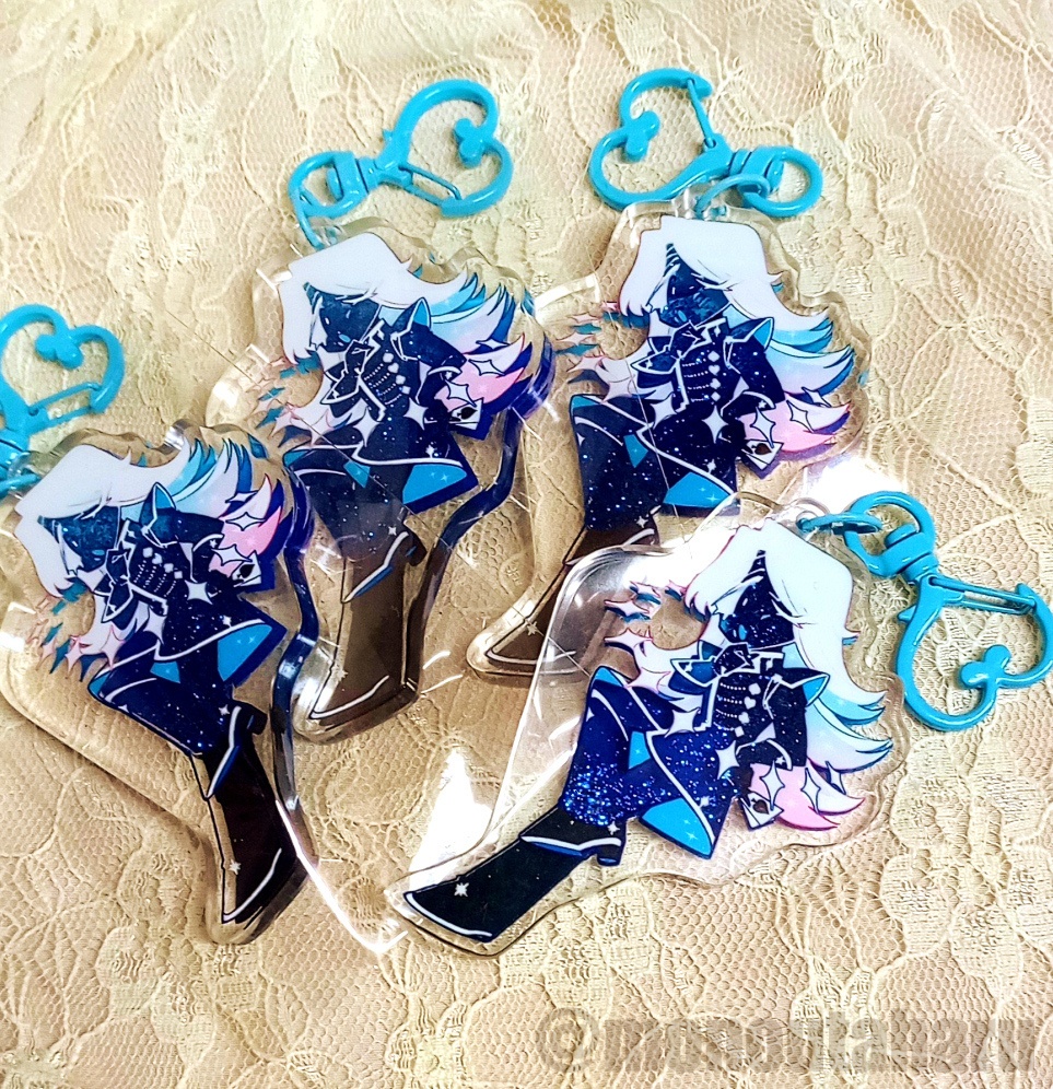 ルールノーのグリッターオイルアクキー