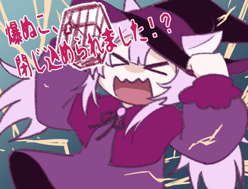 爆ぬこ、閉じ込められました!?