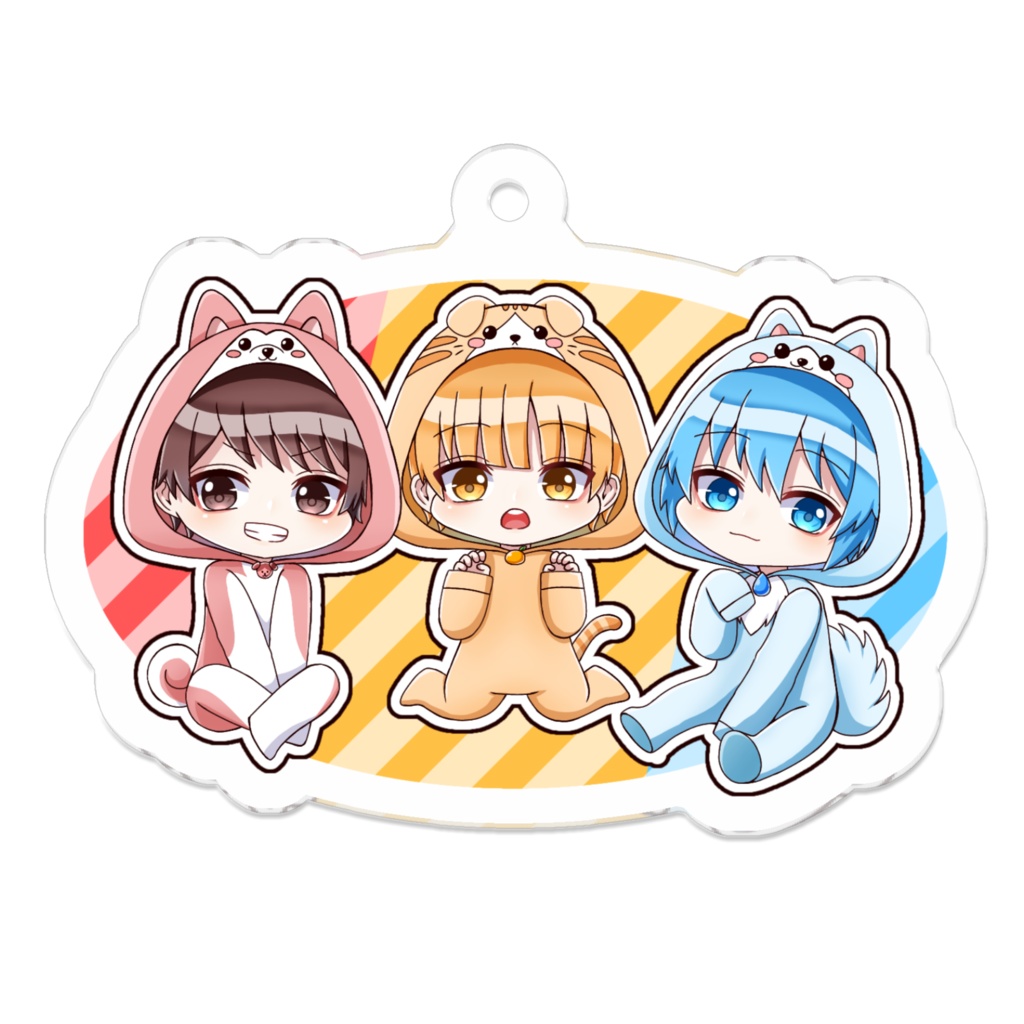 【着ぐるみ】アクリルキーホルダー