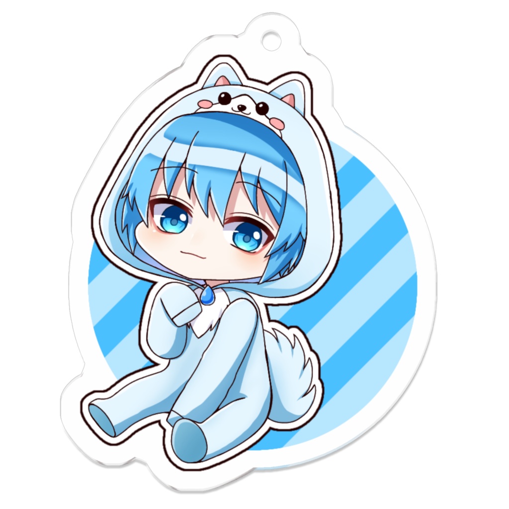 【着ぐるみミズキ】アクリルキーホルダー