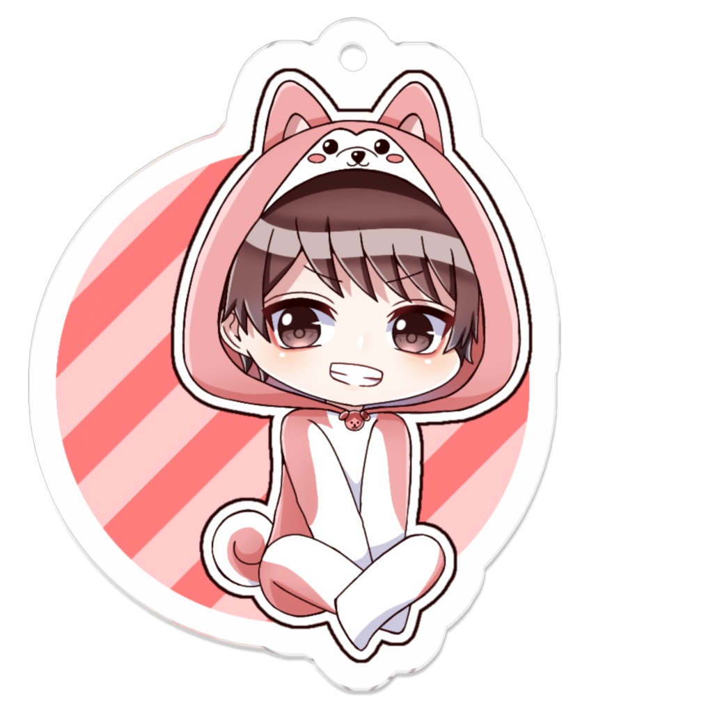 【着ぐるみドッグボーイ①】アクリルキーホルダー