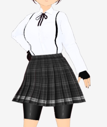 (Free Vroid) OC's Uniform Set