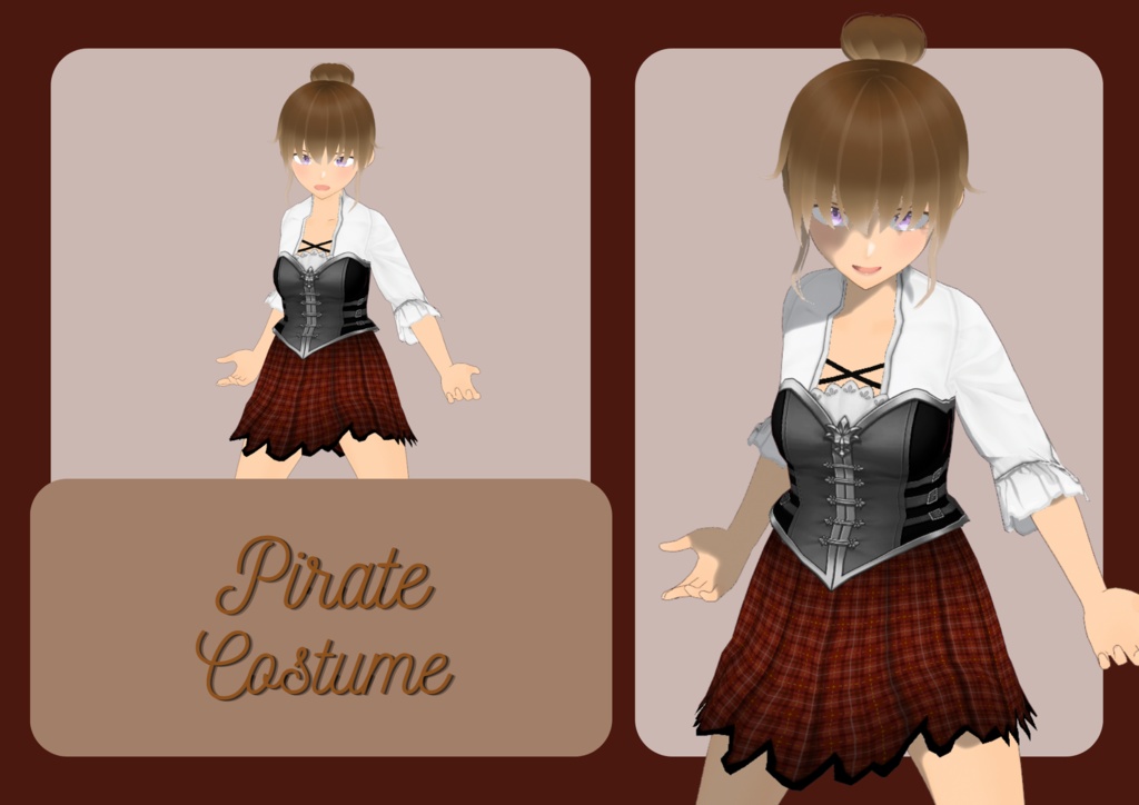 (Free) Pirate Clothing Set