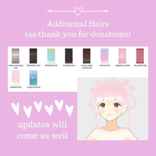 (Free!) The Ultimate Hair Texture Collection (究極のヘアテクスチャコレクション)