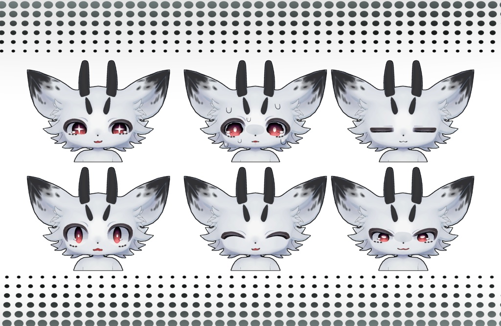 ◆サポート終了◆-キャトラン族の子-Catran- 【オリジナル3Dモデル】