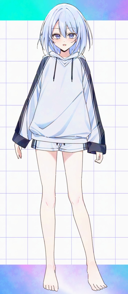 【無料配布】IRIAM対応立ち絵+差分セット(オマケ付き)