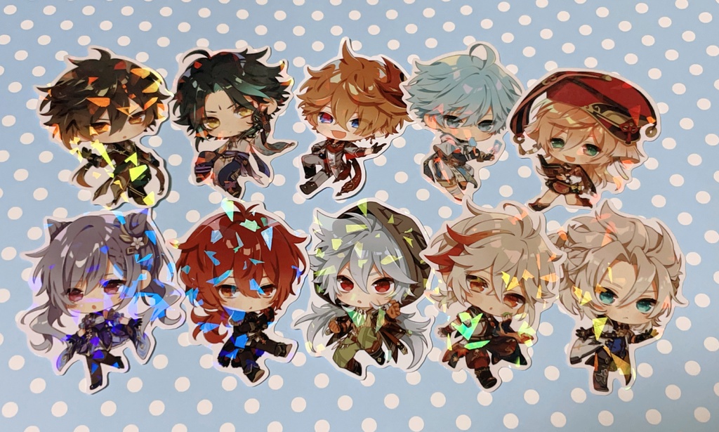 原神 ホログラムシール