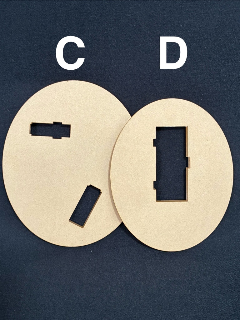 【アクリル台座のみ】 一番くじ ジョジョの奇妙な冒険 ABCD専用台座 セット売り