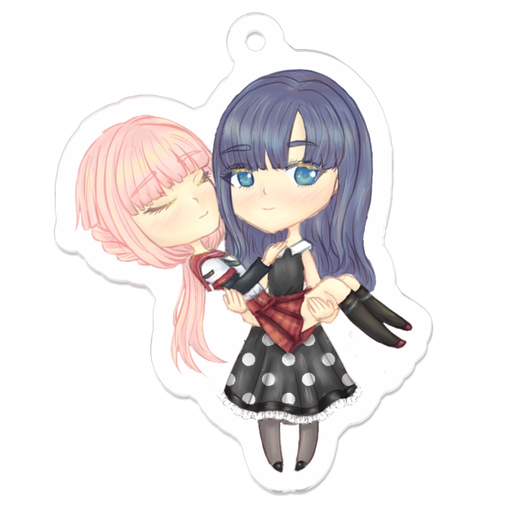 やちいろ　いろやち　Acrylic Keychain