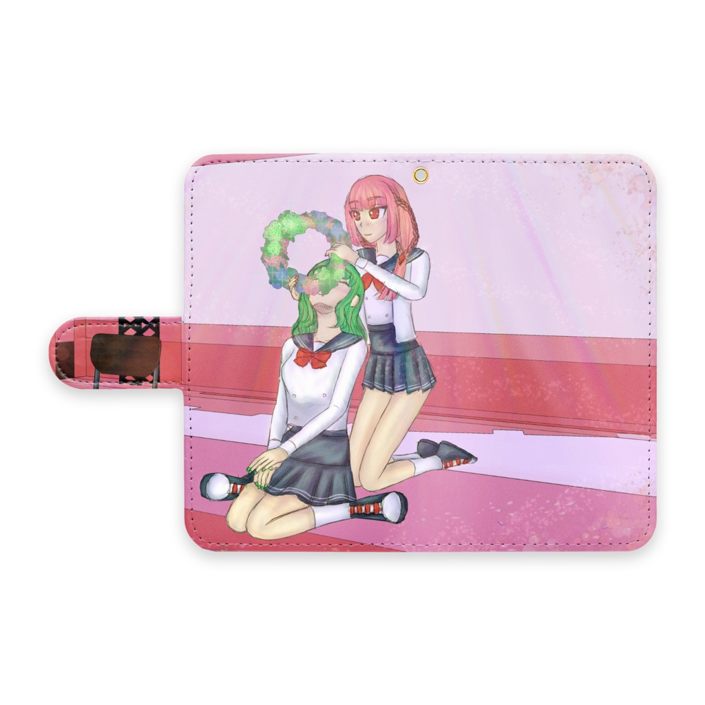 いろさなさないろ IroSana SanaIro Notebook Android case with strap