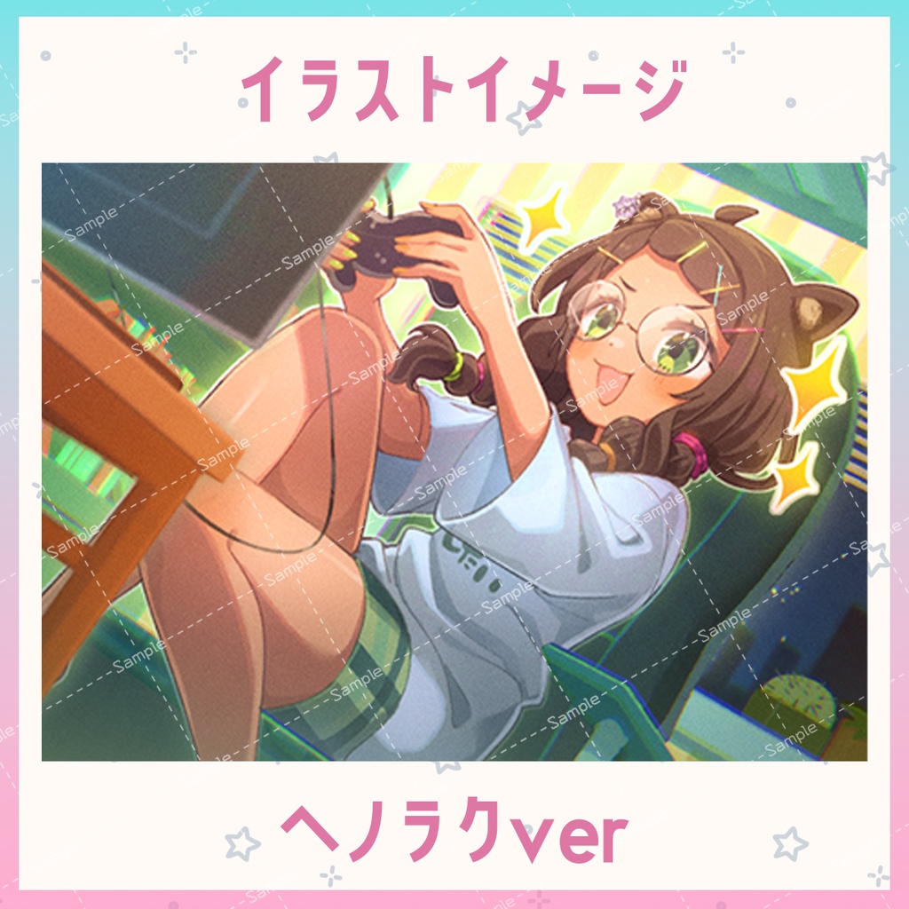 【ツカイマーズグッズ 第三弾】ガラスフォトスタンド ヘノラクver.【2周年ED】