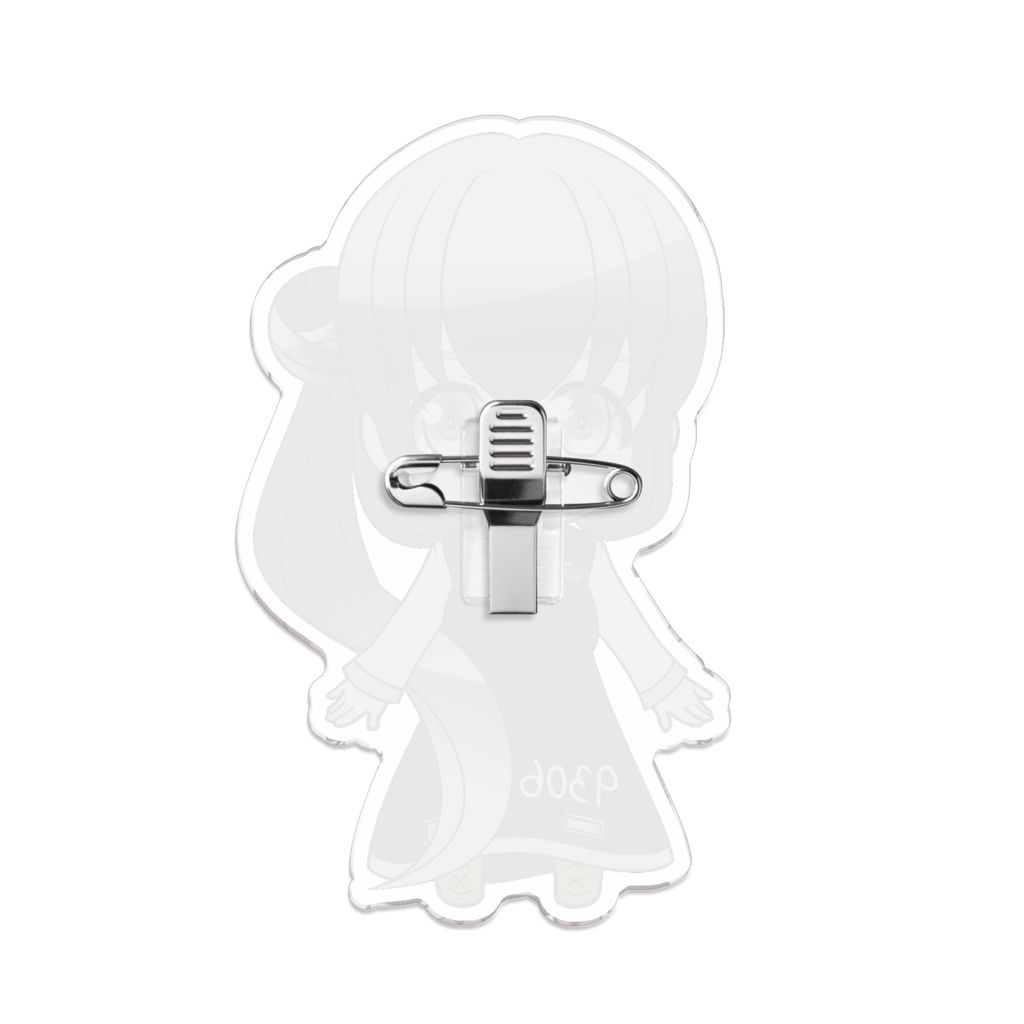 阪急9300系擬人化 河原町天子アクリルバッチ