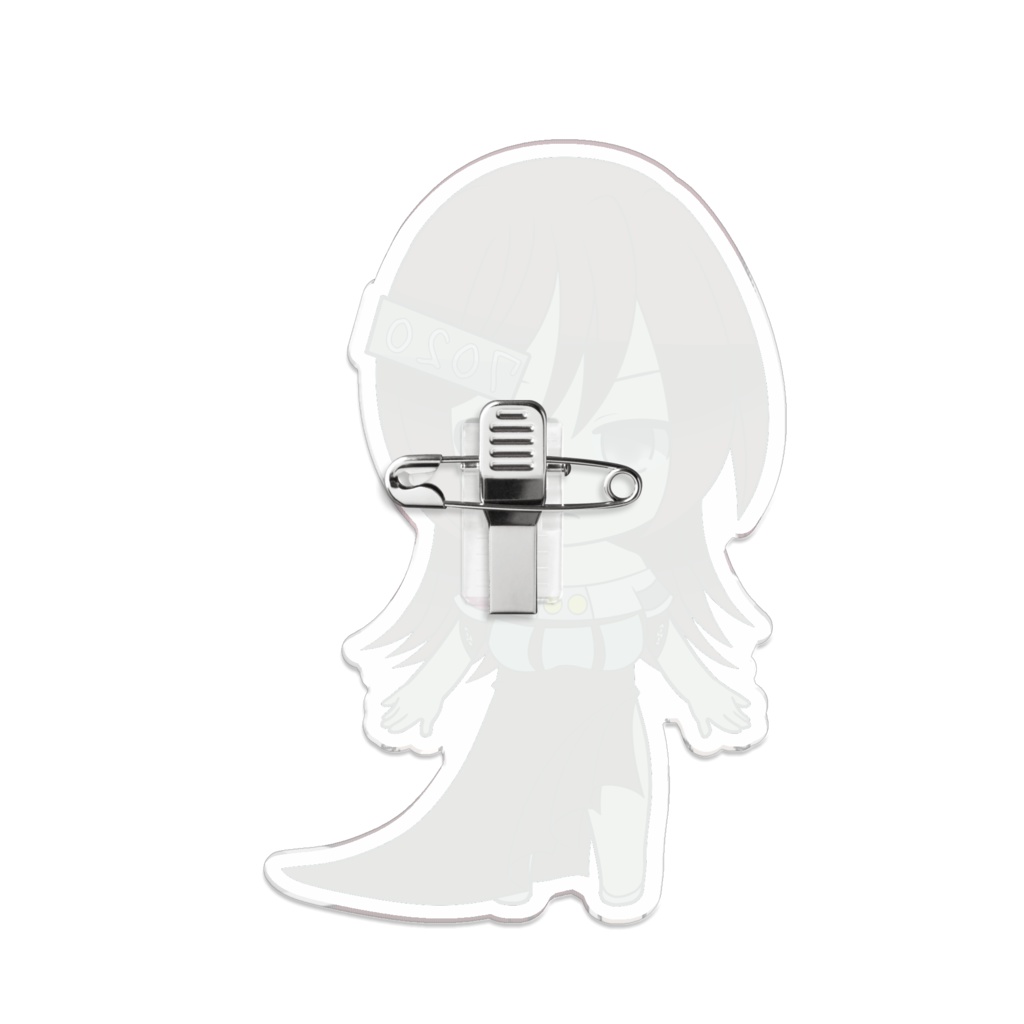 阪急7020 擬人化アクリルバッジ