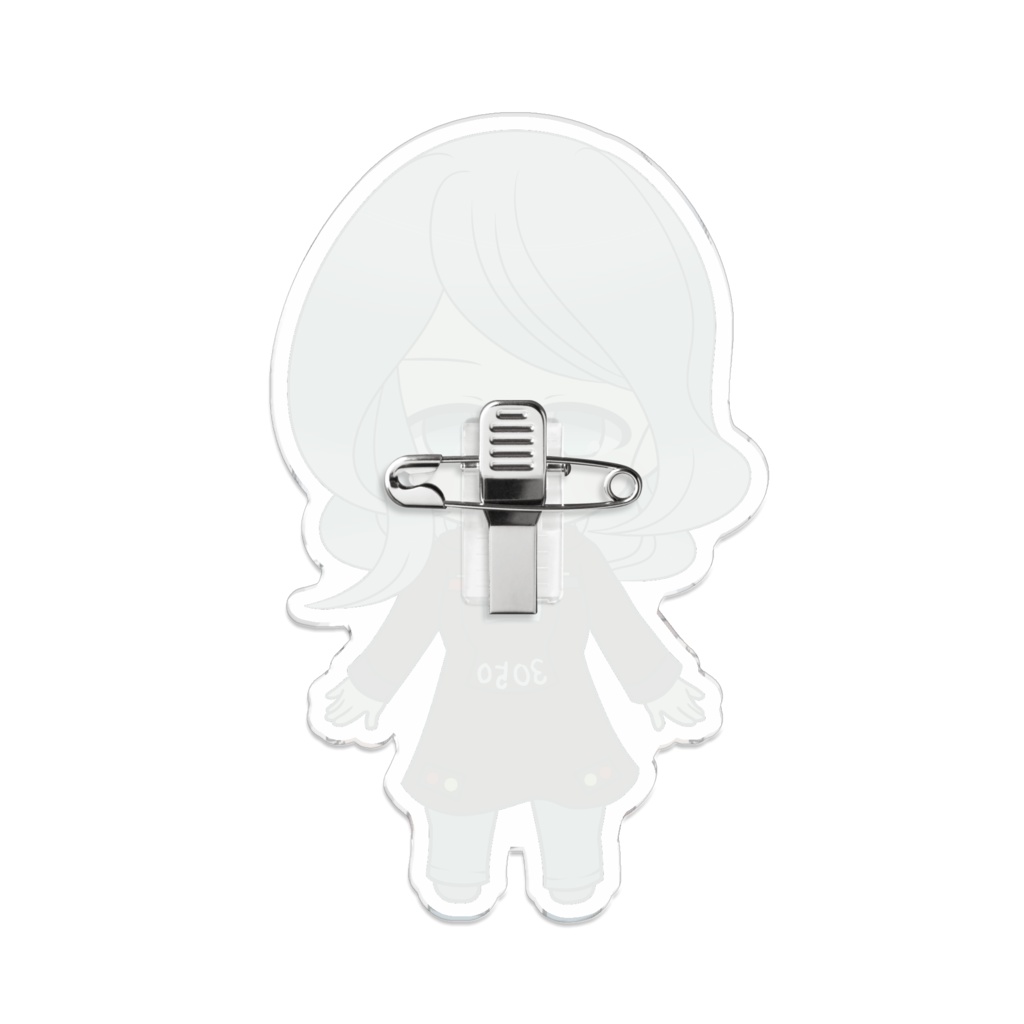 阪急3050 擬人化 アクリルバッチ