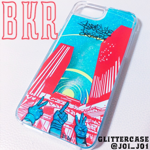 イケブクロシャイニング グリッタースマホケース