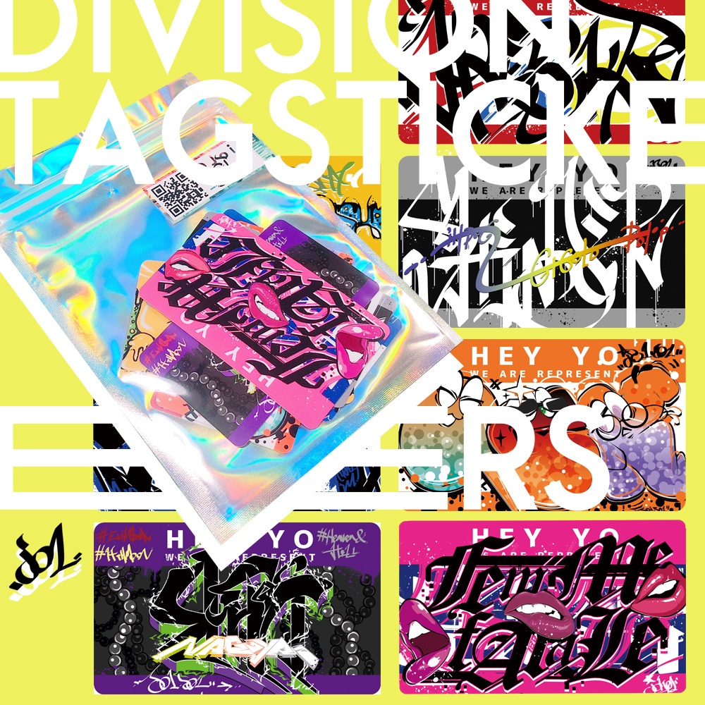 DIVISION TAG STICKEEER