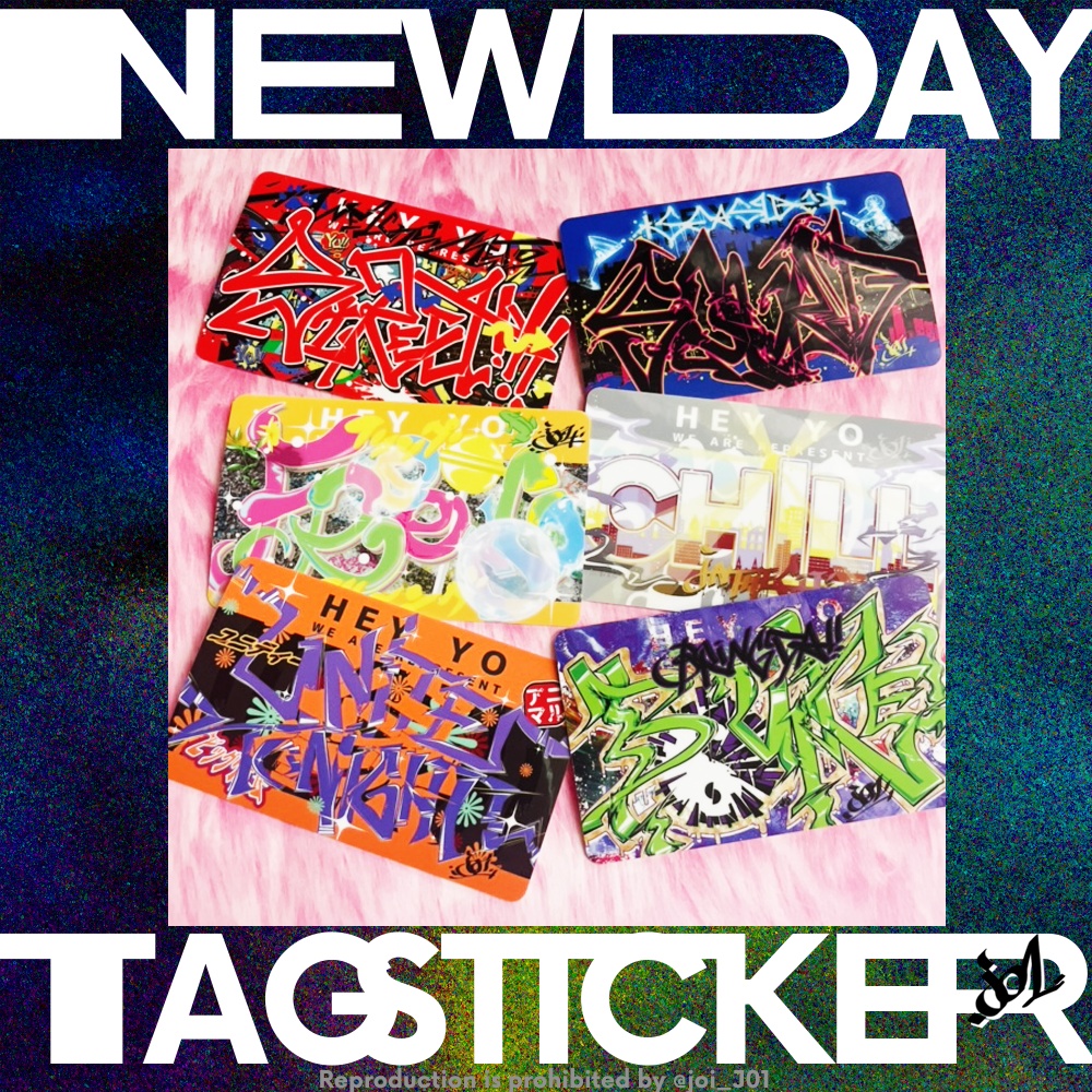 NEWDAY TAG STICKER