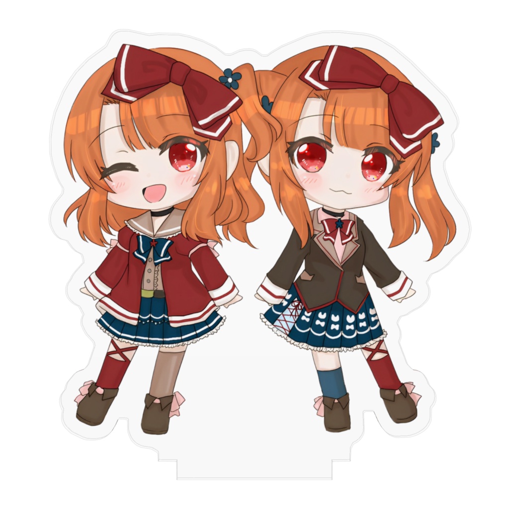 霞とむ2周年記念☆二人の会長おでかけスタンド