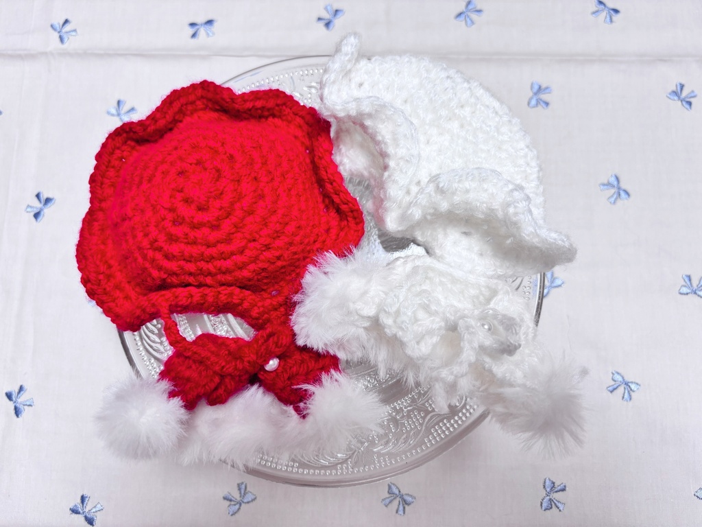 11cmぬい用　帽子&ケープ