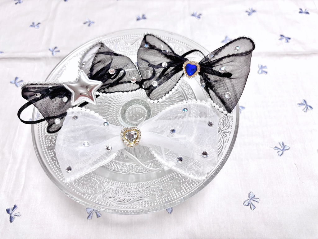 11cmぬい用チュールのキラキラリボン