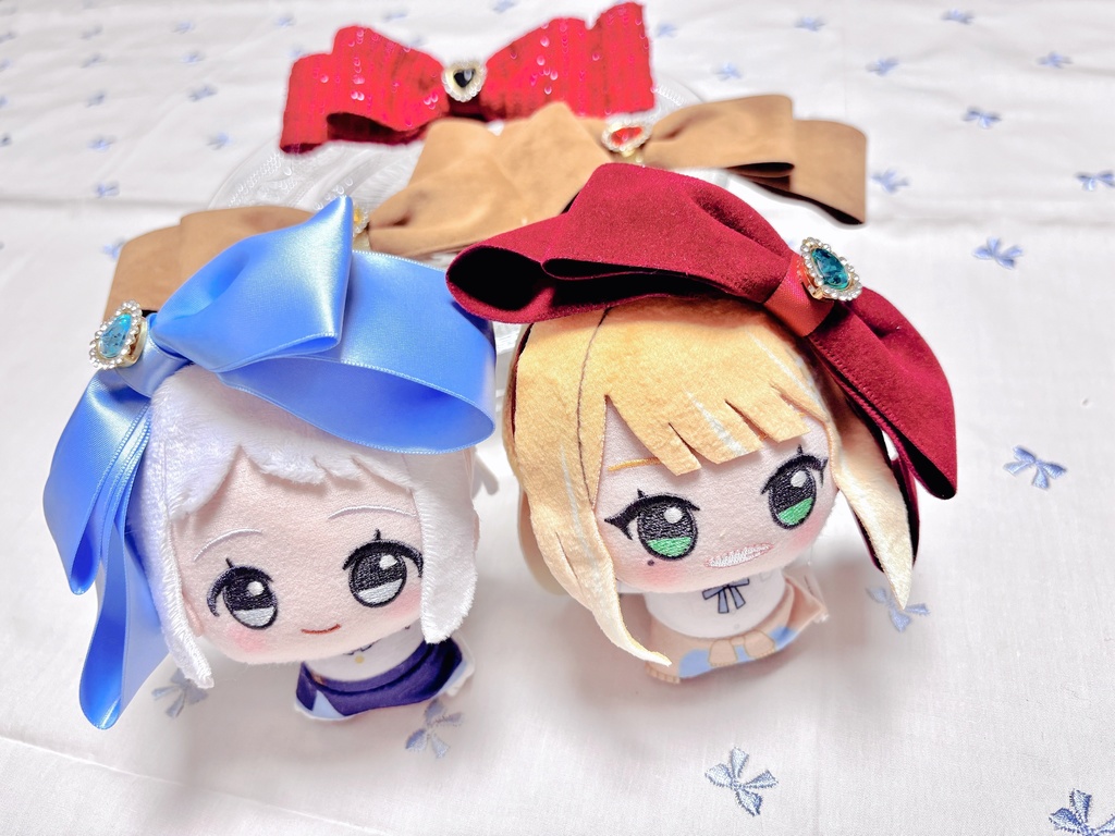 11cmぬい用リボンカチューシャ