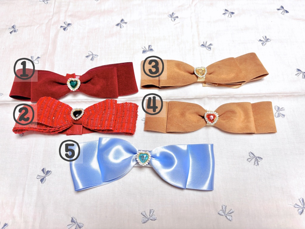 11cmぬい用リボンカチューシャ