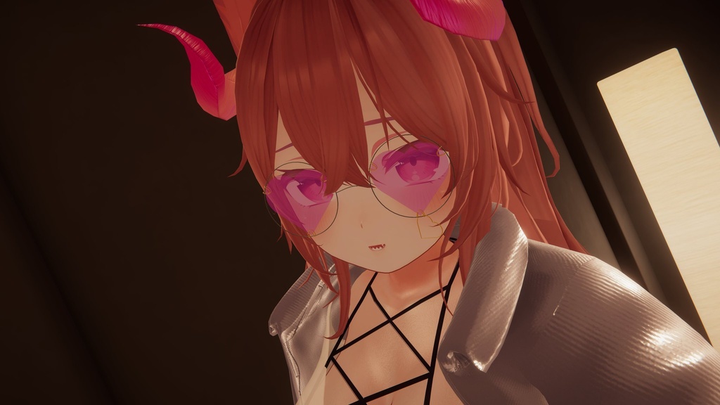 IDU式ハートサングラス