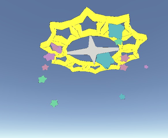 ふわふわお星さまヘイロー