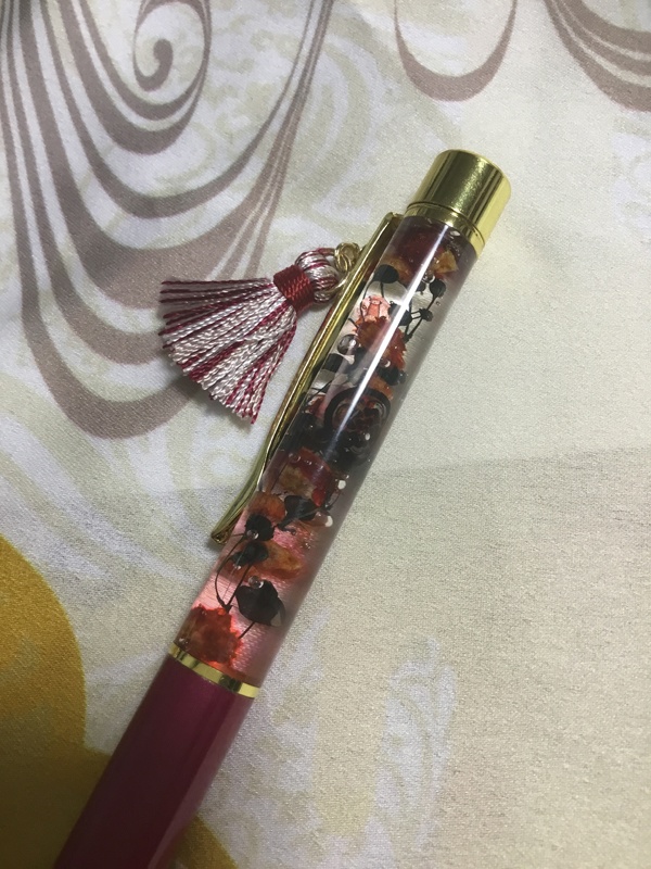 刀剣ハーバリウムボールペン