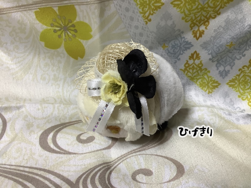 もち用麦わら帽子ミニ