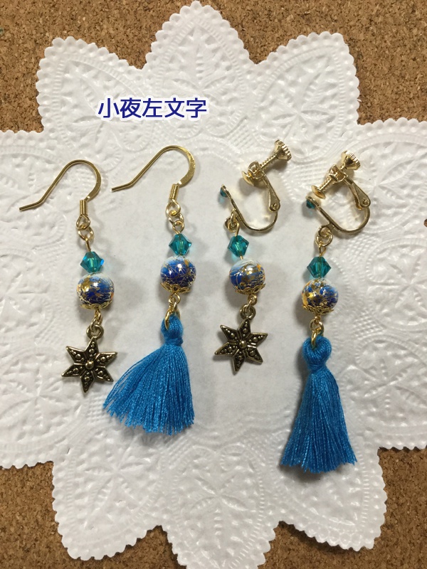 刀剣イヤリング&ピアス@左文字