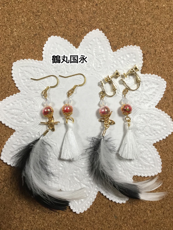 刀剣イヤリング&ピアス@織田・伊達組