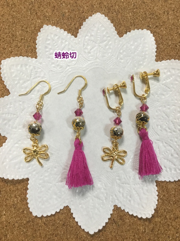 刀剣イヤリング&ピアス@三条+源氏+徳川