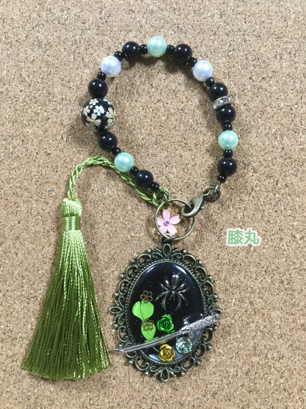 刀剣バッグチャーム@三条+源氏+小烏丸+太郎