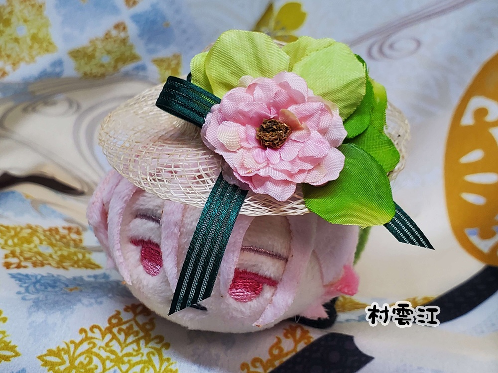 もち用麦わら帽子2