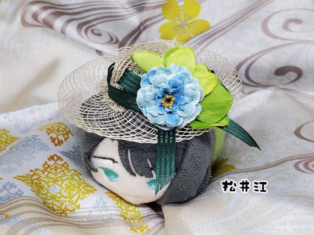 もち用麦わら帽子2